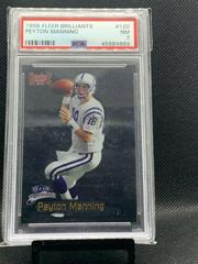 Peyton Manning Football Cards 1998 Fleer Brilliants Prices