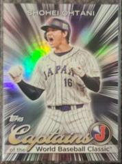 Shohei Ohtani Baseball Cards 2023 Topps World Captains of the Classic Prices
