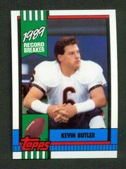 Kevin Butler Football Cards 1990 Topps Tiffany Prices