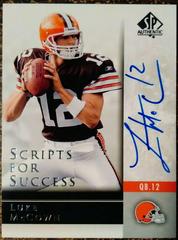 Luke McCown #SS-LM Football Cards 2004 SP Authentic Scripts for Success Autograph Prices