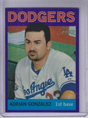 Adrian Gonzalez [Black Refractor] #HC83 Baseball Cards 2013 Topps Heritage Chrome Prices