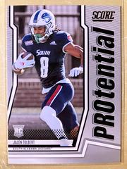 Jalen Tolbert Football Cards 2022 Panini Score Protential Prices