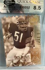 Dick Butkus [Century Collection] #9 Football Cards 1999 Upper Deck Century Legends Prices