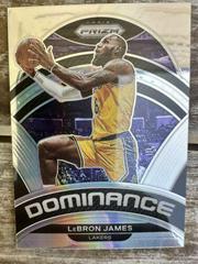 LeBron James Basketball Cards 2022 Panini Prizm Dominance Prices