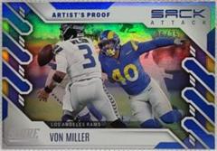 Von Miller [Artist's Proof] Football Cards 2022 Panini Score Sack Attack Prices