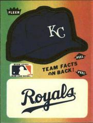Kansas City Royals Baseball Cards 1983 Fleer Stickers Prices