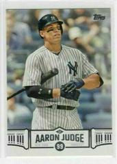 Aaron Judge #AJ-4 Baseball Cards 2018 Topps Aaron Judge Highlights Prices