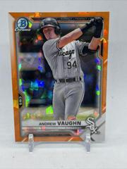 Andrew Vaughn [Orange Refractor] #BCP-88 Baseball Cards 2021 Bowman Sapphire Prices