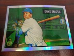 Duke Snider #5 Baseball Cards 2017 Bowman 1951 Chrome Prices