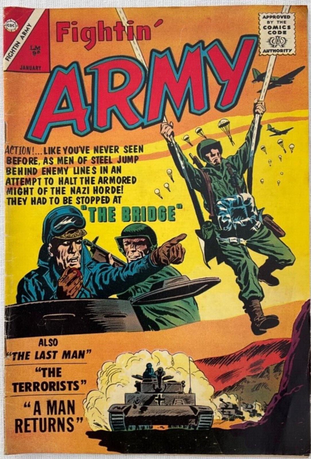 Fightin' Army #50 (1963) Comic Books Fightin' Army