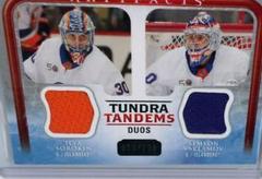 Ilya Sorokin, Semyon Varlamov Hockey Cards 2023 Upper Deck Artifacts Tundra Tandems Prices