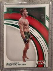 Dricus du Plessis [Green] Ufc Cards 2022 Panini Immaculate UFC Prices