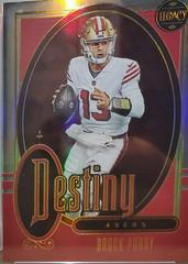Brock Purdy #DS-16 Football Cards 2023 Panini Legacy Destiny Prices