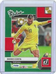 Diogo Costa [Green] #14 Soccer Cards 2022 Panini Donruss The Rookies Prices