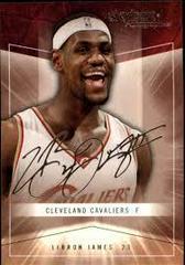 Lebron James #5 Basketball Cards 2004 Skybox Autographics Prices