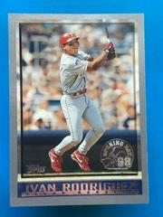 Ivan Rodriguez Baseball Cards 1998 Topps Opening Day Prices
