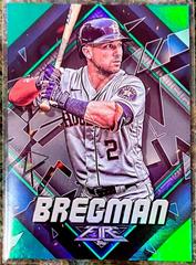 Alex Bregman [Green] #3 Baseball Cards 2022 Topps Fire Prices