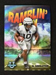 Nick Singleton #RM-2 Football Cards 2022 Bowman Chrome University Ramblin Man Prices