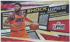 Paul George [Fractal] #8 Basketball Cards 2019 Panini Revolution Shock Wave Prices