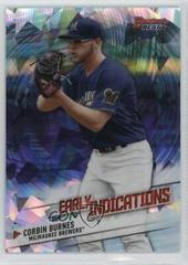 Corbin Burnes [Atomic] #EI-17 Baseball Cards 2018 Bowman's Best Early Indications Prices