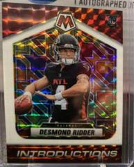 Desmond Ridder [White] Football Cards 2022 Panini Mosaic Introductions Prices