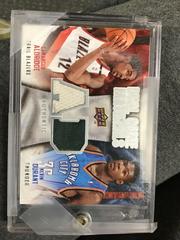 Kevin Durant Basketball Cards 2009 Upper Deck Dual Game Materials Prices