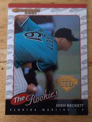 Josh Beckett [Baseball's Best Bronze] Baseball Cards 2001 Donruss Rookies Prices