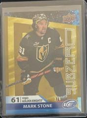 Mark Stone [Gold] #SZ-17 Hockey Cards 2021 Upper Deck Ice Sub Zero Prices