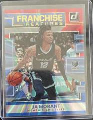 Ja Morant [Red Blue Laser] #28 Basketball Cards 2022 Panini Donruss Franchise Features Prices