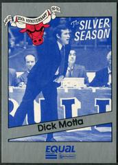 Dick Motta Basketball Cards 1990 Star Equal Chicago Bulls Silver Season Prices