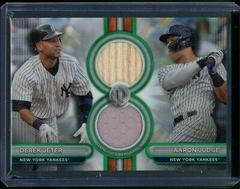 Aaron Judge / Derek Jeter [Green Dual Player] #DR2-JJ Baseball Cards 2024 Topps Tribute Dual Relic Prices
