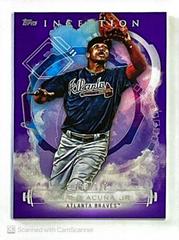 Ronald Acuna Jr. [Purple] #100 Baseball Cards 2019 Topps Inception Prices