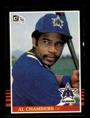 Al Chambers #389 Baseball Cards 1985 Donruss Prices