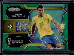 Gabriel Martinelli [Green] Soccer Cards 2022 Panini Prizm World Cup New Era Prices