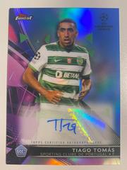 Tiago Tomas [Blue] Soccer Cards 2021 Topps Finest UEFA Champions League Autographs Prices