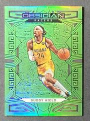 Buddy Hield [Green Flood] #10 Basketball Cards 2022 Panini Obsidian Prices
