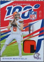 Baker Mayfield [Jersey Prime] Football Cards 2019 Panini Chronicles Prices