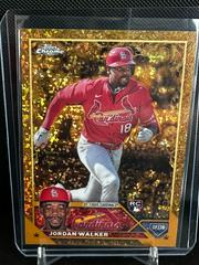 Jordan Walker [Mini Diamond Gold] #120 Baseball Cards 2023 Topps Gilded Collection Prices