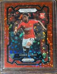 Kobbie Mainoo [Breakaway Red] #38 Soccer Cards 2023 Panini Prizm Premier League Prices