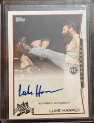 Luke Harper Wrestling Cards 2014 Topps WWE Autographs Prices