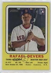 Rafael Devers Baseball Cards 2018 Topps Heritage 1969 Collector Cards Prices