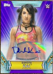 Dakota Kai [Blue] #A-DK Wrestling Cards 2019 Topps WWE Women's Division Autographs Prices