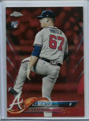 A.J. Minter [Red Refractor] Baseball Cards 2018 Topps Chrome Prices