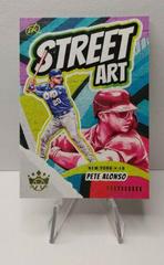 Pete Alonso #SA-7 Baseball Cards 2022 Panini Diamond Kings Street Art Prices
