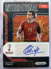 Tiago  [Choice Black] Soccer Cards 2022 Panini Prizm World Cup International Ink Autograph Prices