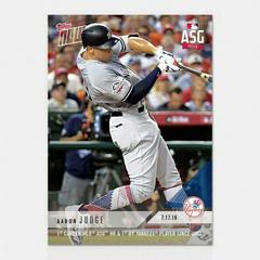 Aaron Judge #469 Baseball Cards 2018 Topps Now Prices