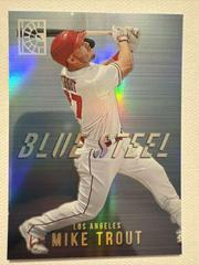 Mike Trout Baseball Cards 2022 Panini Capstone Blue Steel Prices