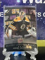Jeremy Swayman #CR-13 Hockey Cards 2021 Upper Deck Allure Control Room Prices