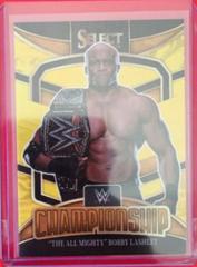 The All Mighty Bobby Lashley [Gold Prizm] Wrestling Cards 2022 Panini Select WWE Championship Prices