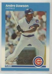 Andre Dawson Baseball Cards 1987 Fleer Update Glossy Prices